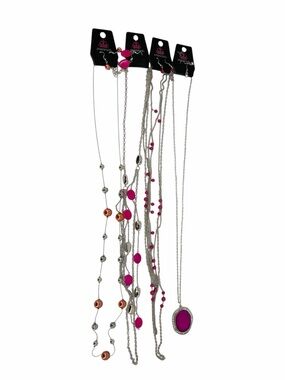 Paparazzi Necklace Bundle Set of 4